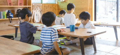 お子さんもご家族も<br>ほっと安心できるもうひとつの居場所